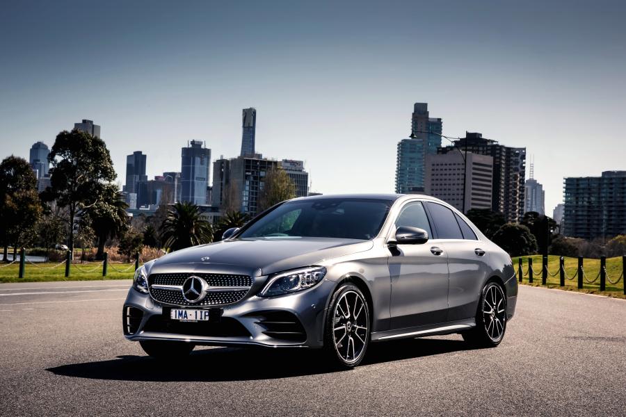  Mercedes-Benz C200 AMG Line (W205) 2018 года  (AU) (фото 1 из 40)